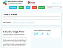 Tablet Screenshot of datalocale.fr